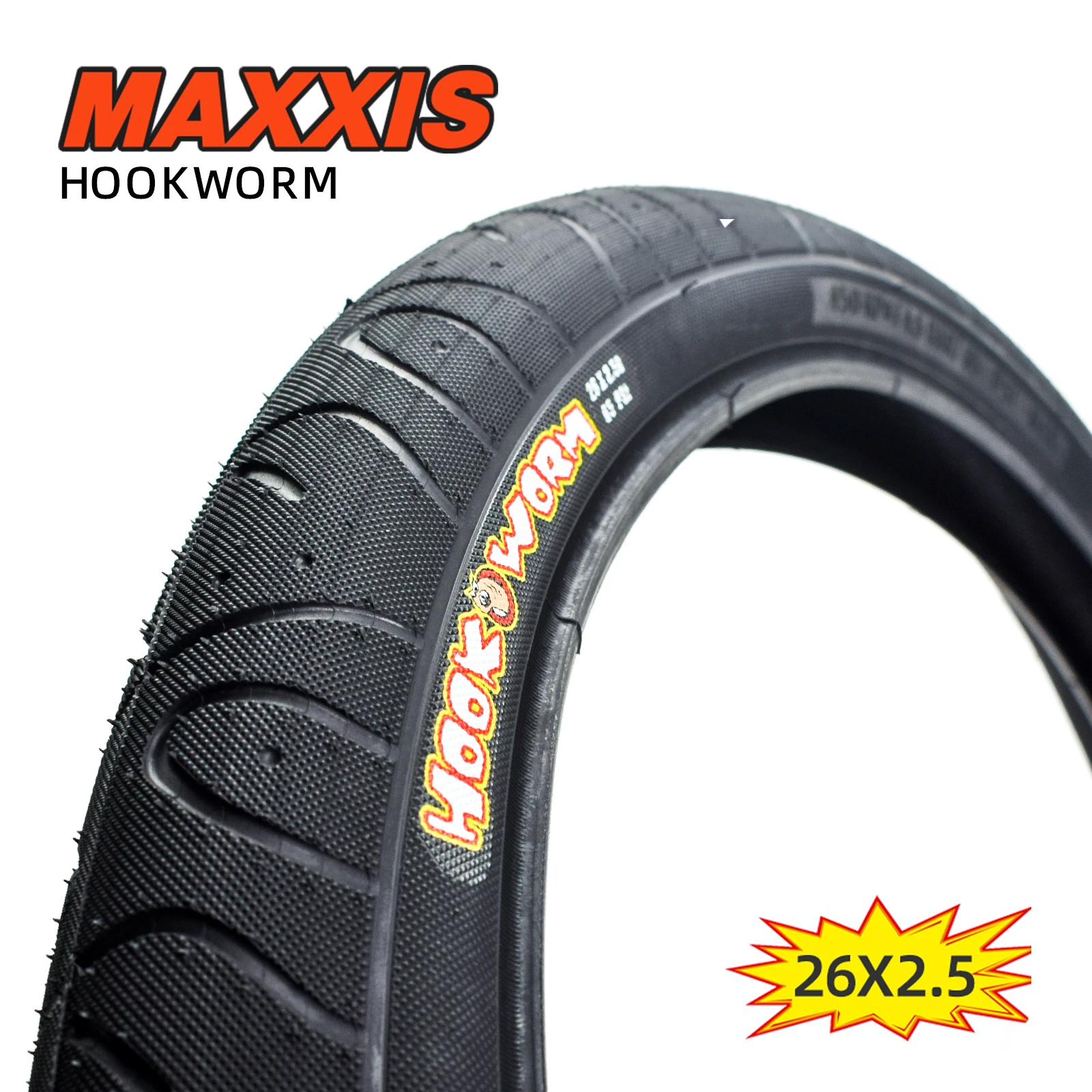 新品爆買い マキシス Maxxis Hookworm 26x2.5 2本セット rQYnv