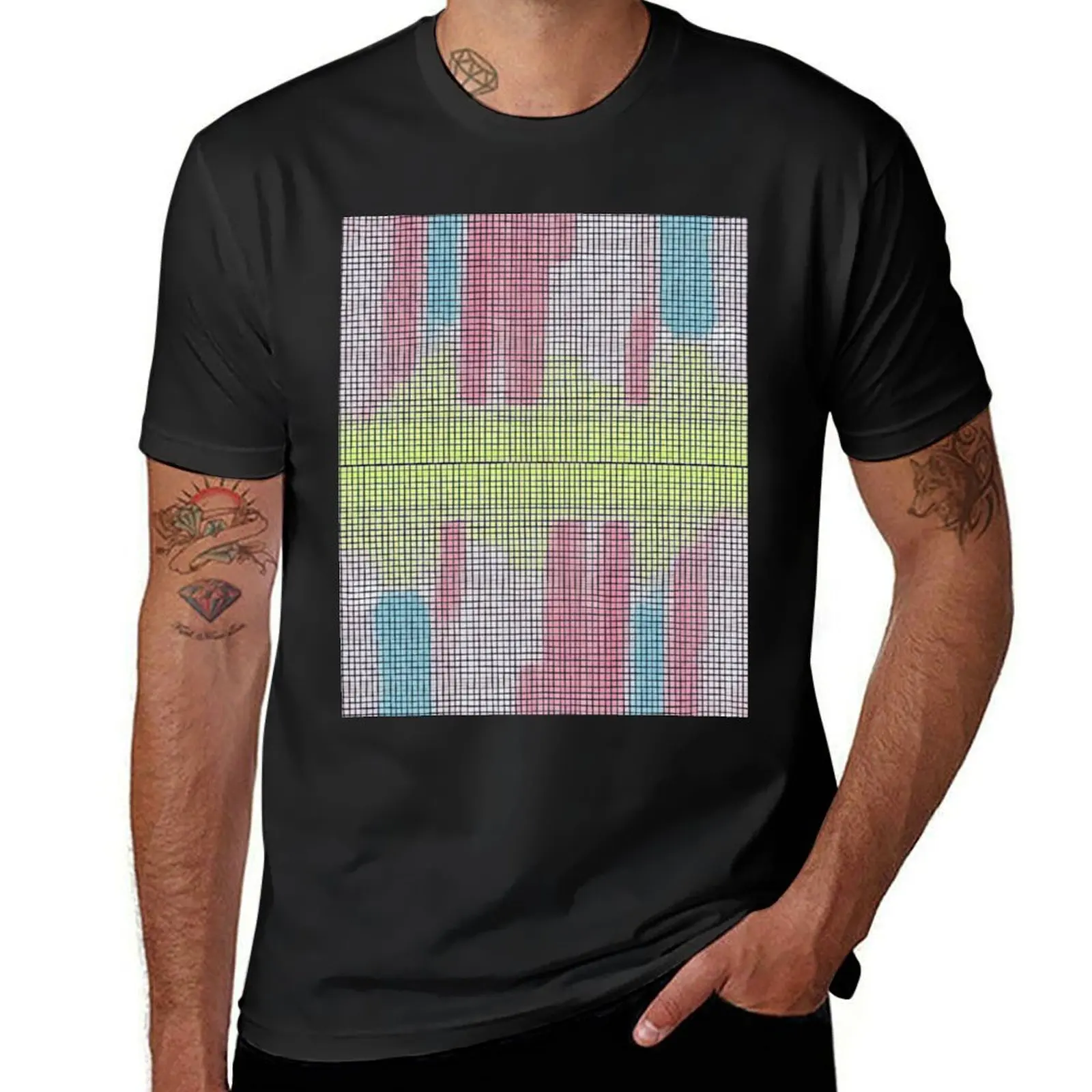 

Seamless Design Pattern T-shirt anime new edition plus size tops Men's t-shirt