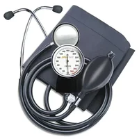 Manual Blood Pressure Stethoscope with Zipper Bag for Adult Home Use Blood Pressure Monitor BP Upper Arm Sphygmomanometer 1