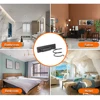 Hair Dryer Holder Rack Organizer Hair Straightener Holder Storage Rack Wall Mounted Bathroom Shelf Storage Accessories 6