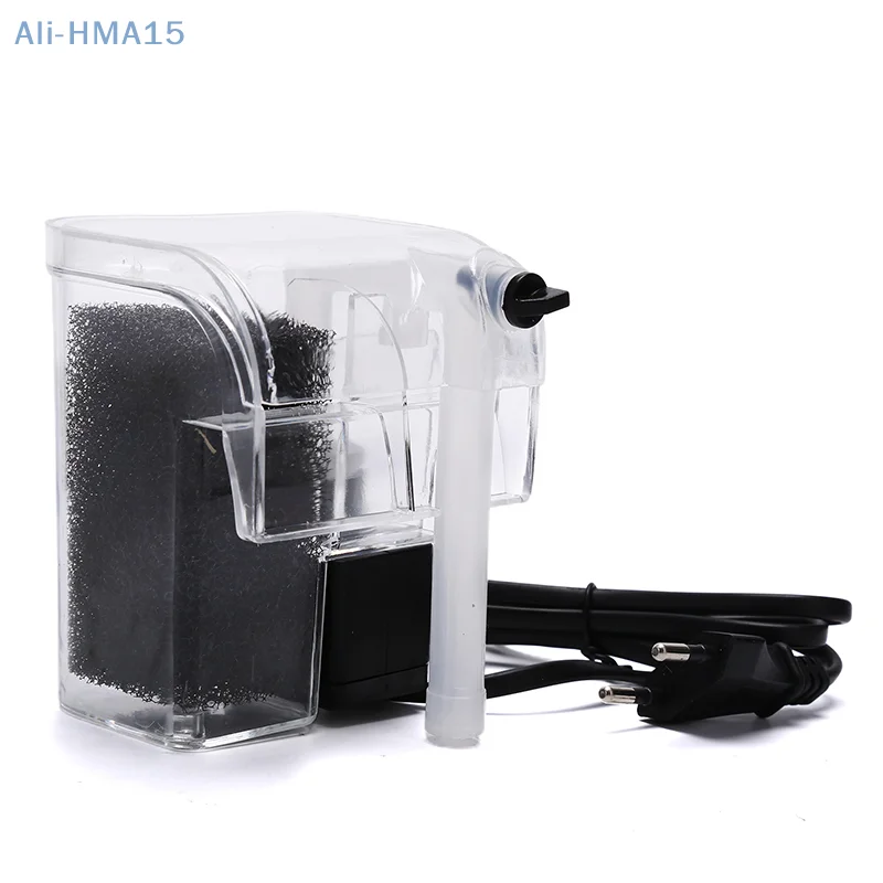 

New Waterfall Hang On External Oxygen Pump Water Filter F Aquarium Fish Tank For Water-circulation, Biochemical Water Filtering