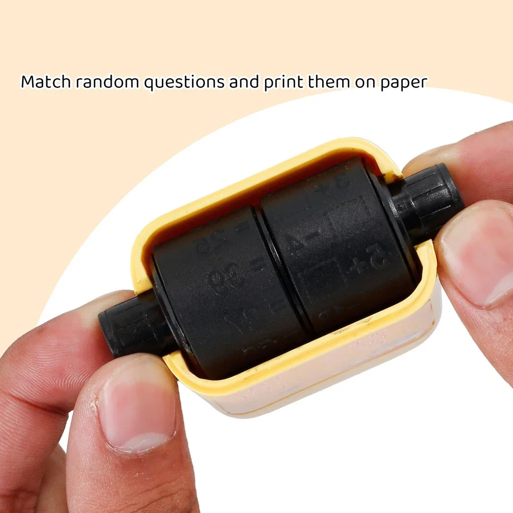 2 in 1 Math Roller Stamp