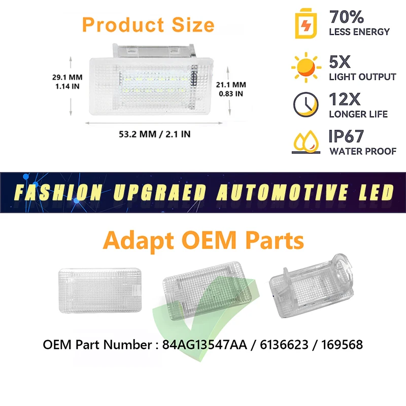 Фото Женский багажник для Ford Mondeo MK4 Focus IB8 Cougar EcoSport Fusion Valencia Orion OEM 84AG13547AA,6136623 №4