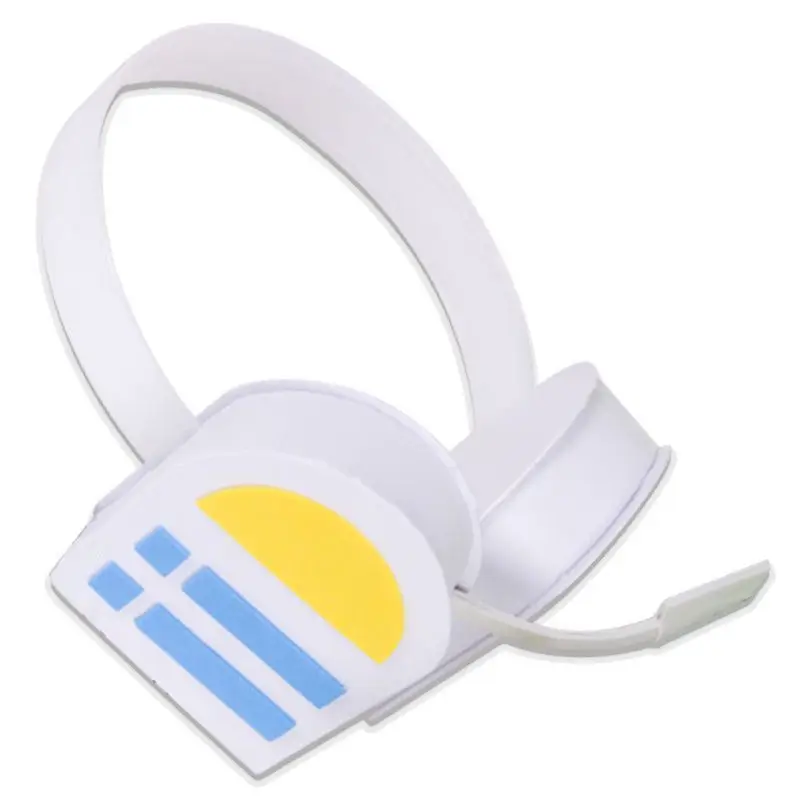 Vocaloid-Inspired Anime Cosplay White Bow Headband Headphone Prop