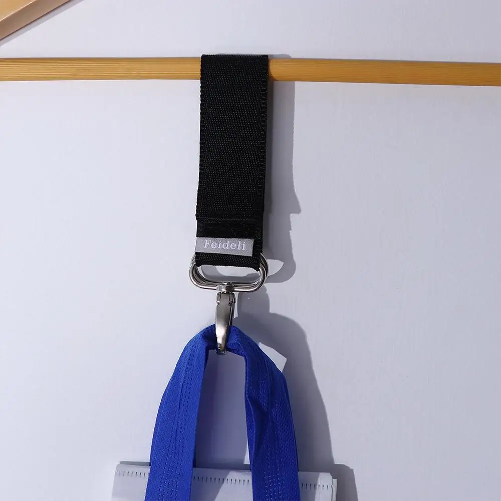 Universal Newborn Nylon Hanger Straps Metal Pushchair Clip Stroller Accessories Diaper Bag Hanger Stroller Hook