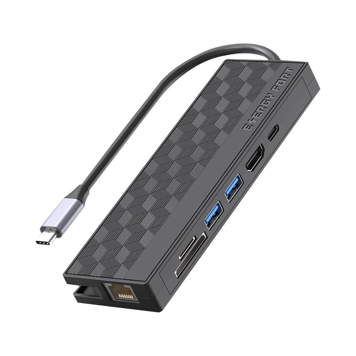 

7In1 USB 3.0 Dock Station USB C Hub 5Gpbs High Speed 1000Mbps Ethernet RJ45 Gigabit 4K OTG Adapter Splitter for