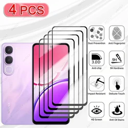 Black Edge Protective Film and Tempered Glass Screen & Camera Lens Protector for Just 3 Front Glass