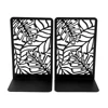 2Pcs Banana Leaf Book Ends for Book Lovers Bookend for Heavy Books Home Book rack Holder Office Desktop Supplies for Woman Man 1
