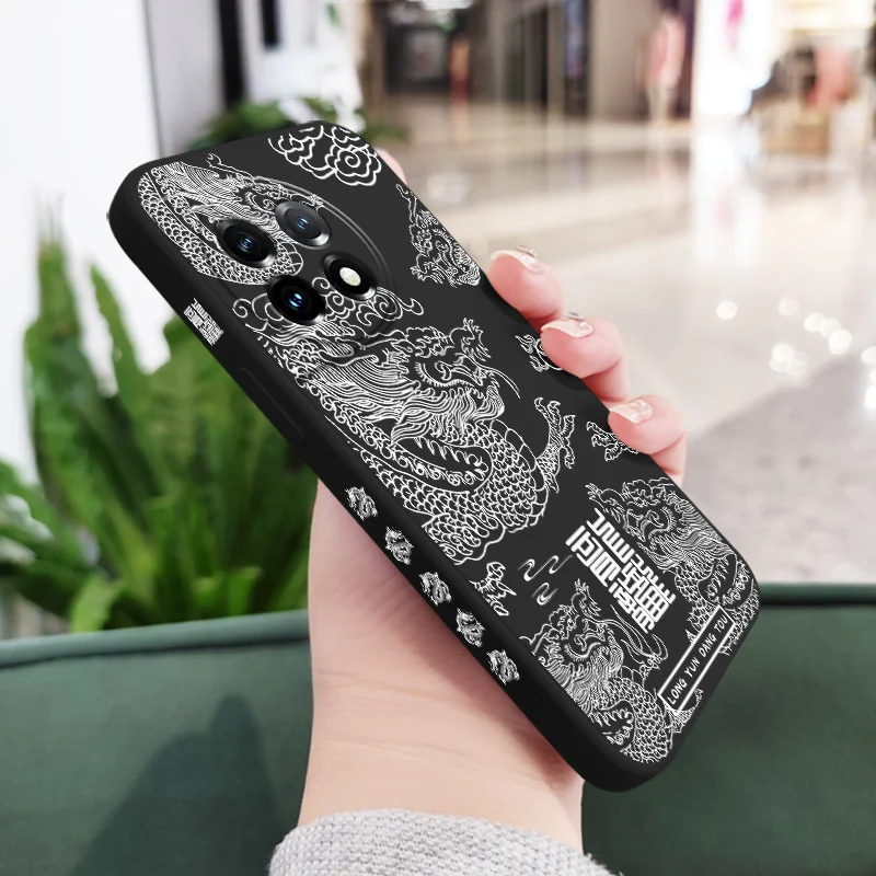 Flying Dragon Liquid Silicone Phone Case