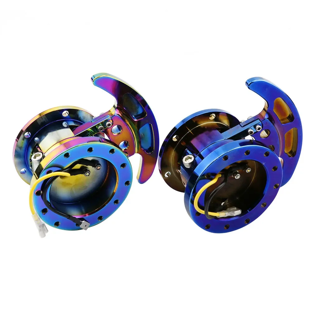 High Quality Universal Colorful Racing Steering Wheel Quick Release Hub Kit Adapter Body Removable Snap Off Boss Kit