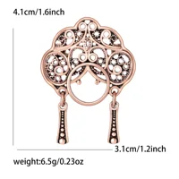 Beaut&Berry Fashion Face Brooches for Women Unisex Character Pins Friends Party Gifts Banquet Jewellery Accessories 4