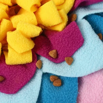 Dogs Snuffle Mat Pet Leak Food Anti Choking Mat Cat Dog Training Blanket Nose Work Toy Pet Slowing Feeding Intelligence Mat 4