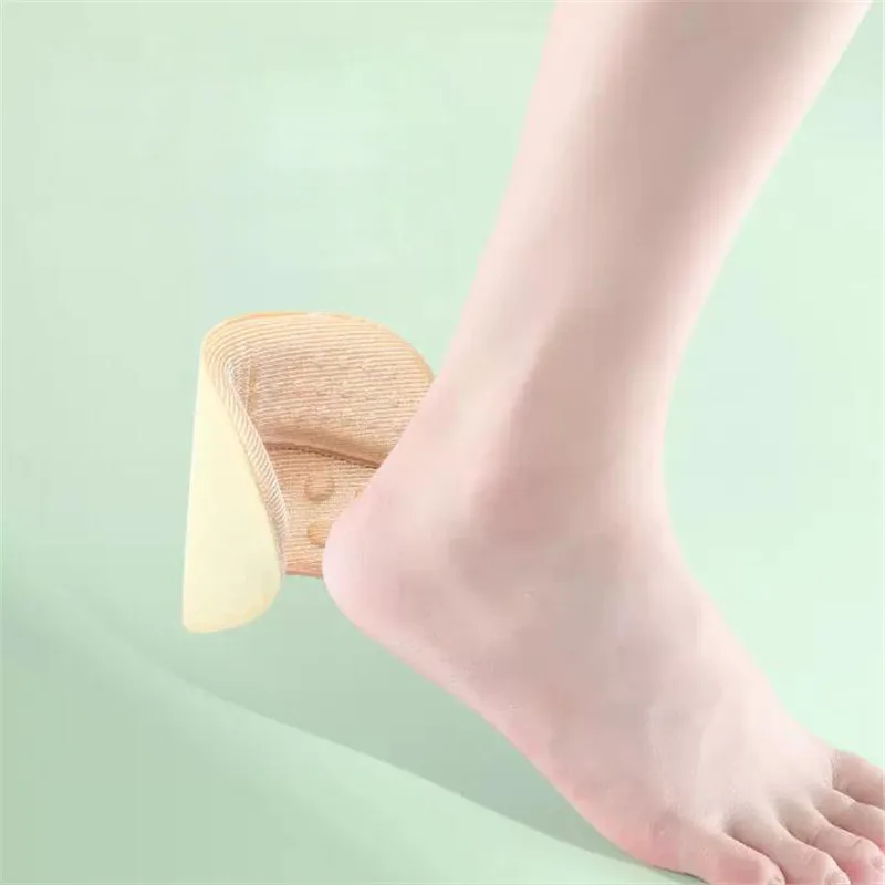 2pcs Shoe Heel Sticker Insoles Sports Shoes Adjust Size Heel Liner Grips Protector Sticker Pain Relief Patch Foot Back