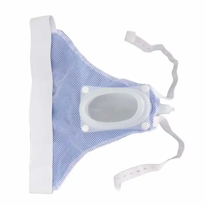 Silicone Urine Collector Prevent Side Leakage Breathable Washable Resuable Portable Urine Catheter Bags for Urinary Incontinence