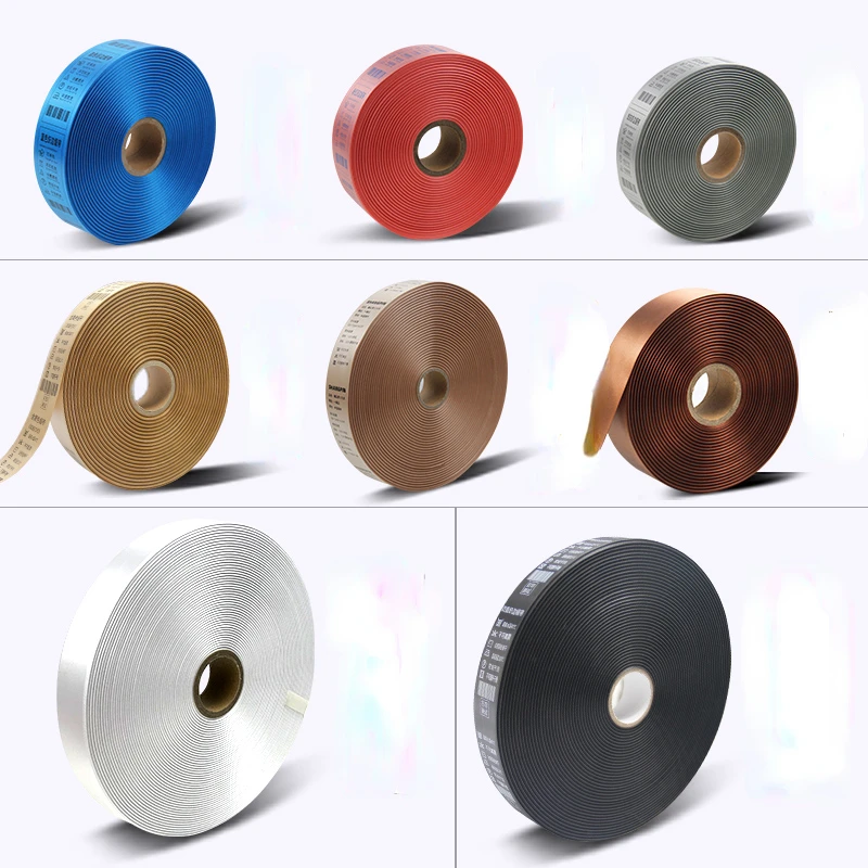 Hspos 200m Washing Label Ribbon Wash Care Label Clothing Size Logo Tag