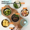 Hot Selling Stainless Steel Fresh-keeping Bowl Lid Round Sample Box Food Refrigerated Fruit Vegetable Fresh-keeping Box 500 Ml 4