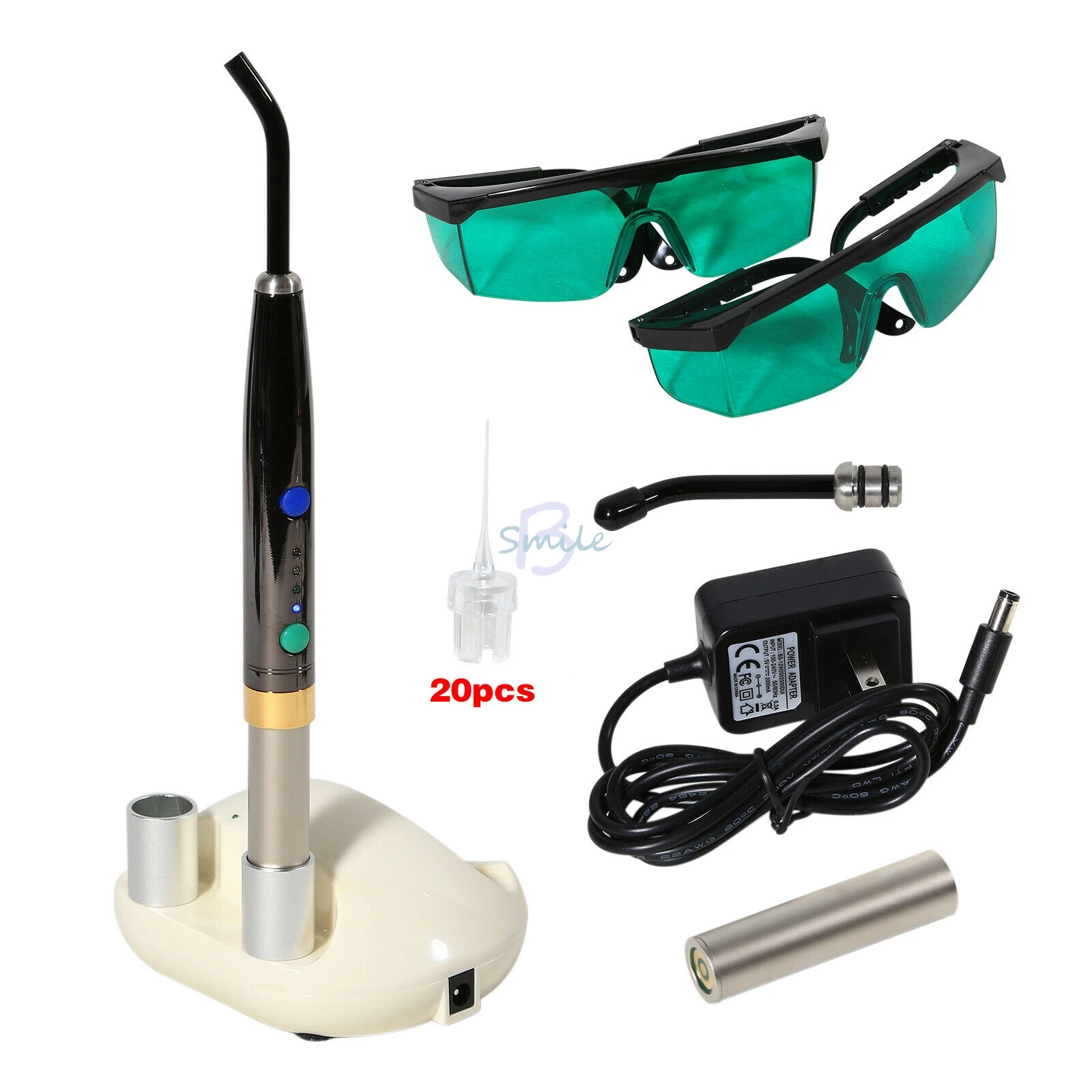 

high quality 1set Dental Heal Laser Diode PAD Photo-Activated Disinfection Medical Light Rechargeable Oral Laser Treatment tool