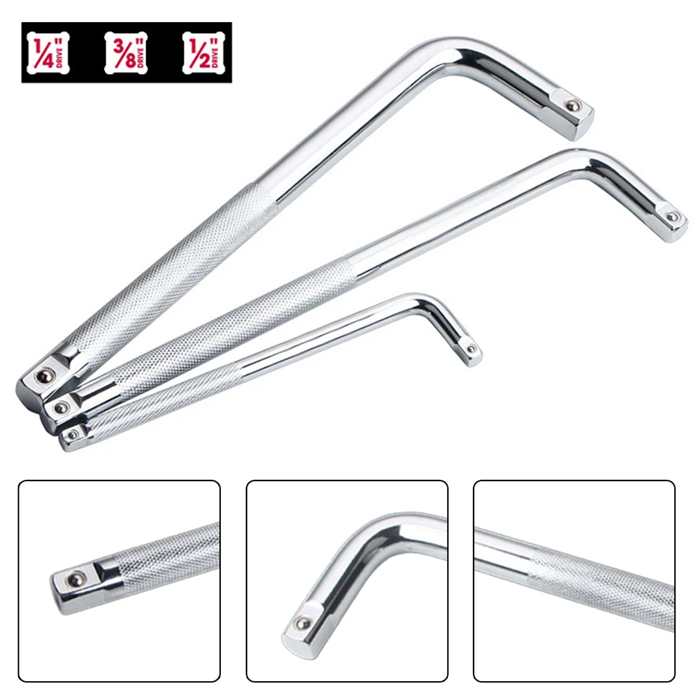 Steckschlüssel, L-Typ, gebogener Stab, Oxidationsschutz, 1/2 Zoll, 1/4 Zoll, 3/8 Zoll, rutschfeste Handwerkzeuge aus Chrom-Vanadium-Stahl – Detail 1