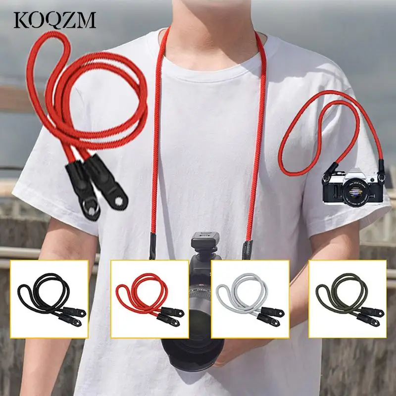 Cinturino Per Fotocamera In Nylon Cintura Da Polso A Sgancio Rapido Per Fotocamera Nikon Dslr Corda Per Fotocamera Reflex Accessori Per Tracolla