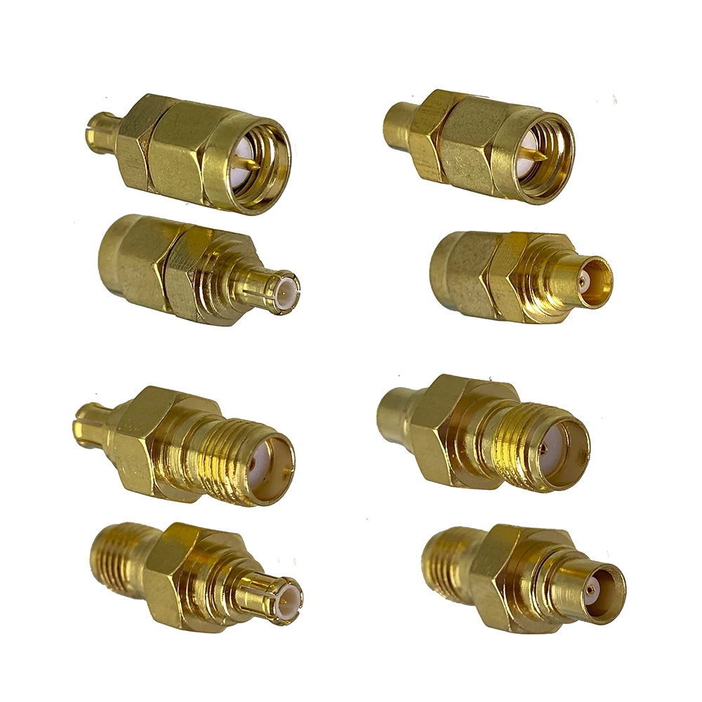 

Connector Adapter MCX to SMA Male Plug & Female Jack Wire Terminal RF Coaxial Converter