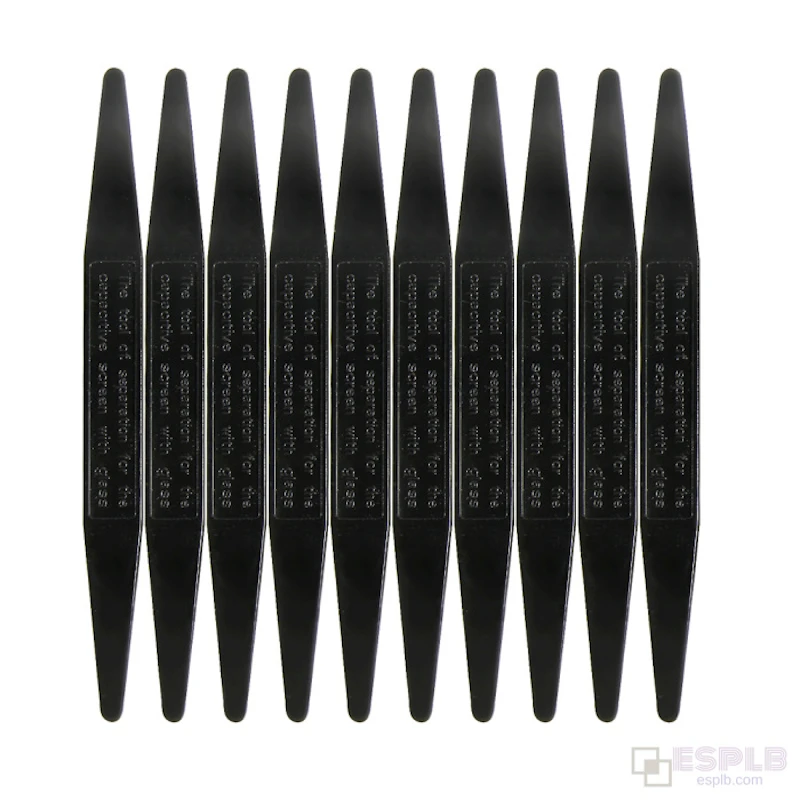 ESPLB 10 Stück flexibler ESD-Kunststoff-Spudger für iPhone/Samsung, Handy, LCD-Bildschirm, Öffnung, Zerlegen, Reparatur, Handwerkzeuge