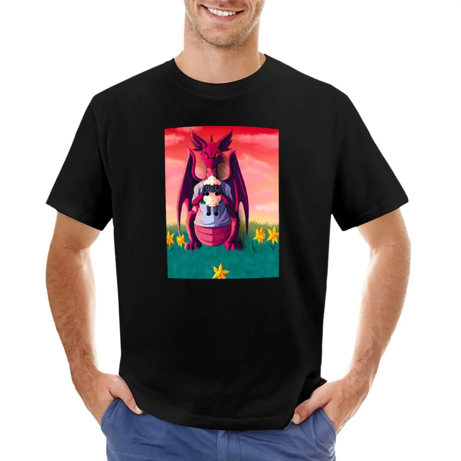 

Sunset in Wales T-Shirt tops graphics t shirt T-shirt for a boy custom t shirt Men's t shirts