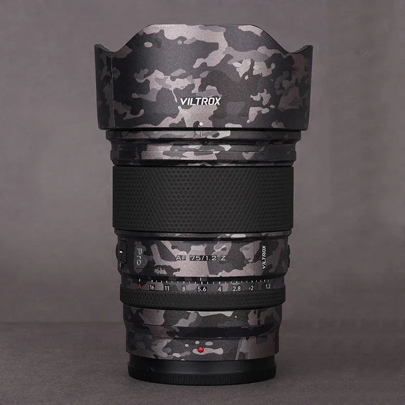 Viltrox Pro AF 75mm F1.2 니콘 Z 마운트 렌즈 스티커 비닐 랩 필름 렌즈 바디 보호 스티커 보호 코팅 AF75 F12
