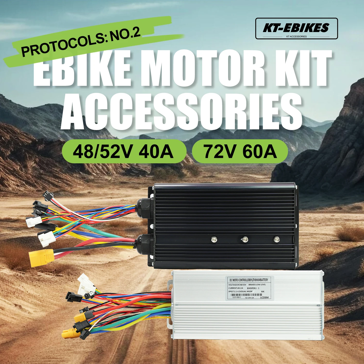 48V 52V 40A 72V 60A Sine wave controller No. 2 Protocols Ebike 2000W ...