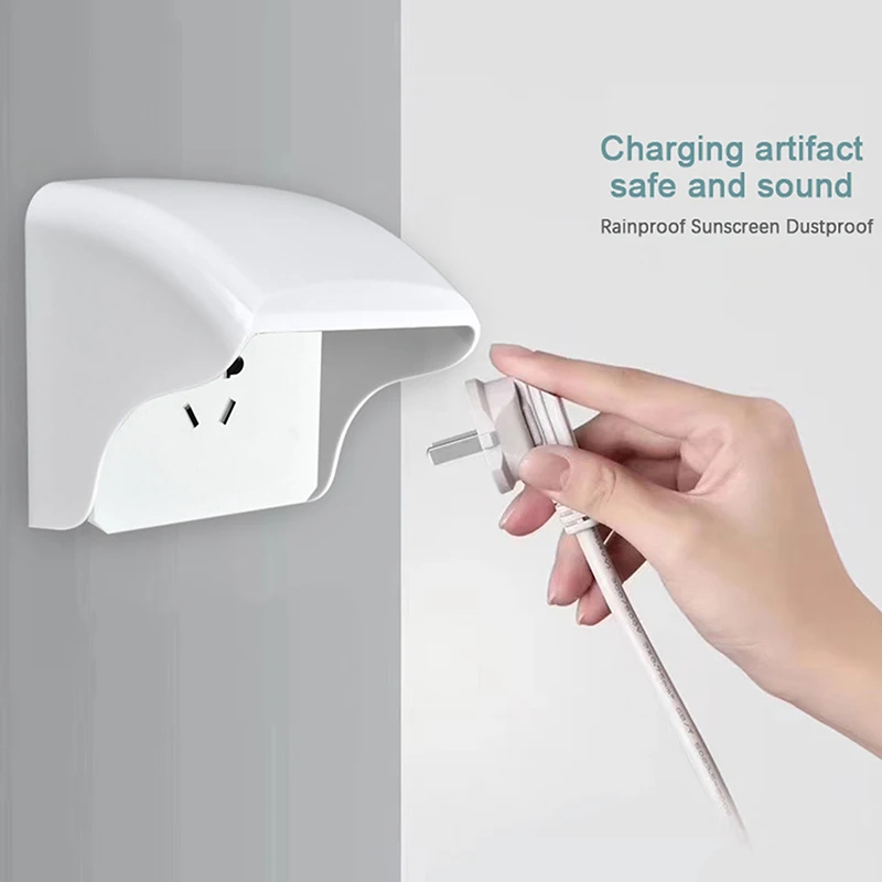 Universal Waterproof Box Transparent Wall Electrical Socket Cover Protector for Outdoor Switch switch box,wall socket box