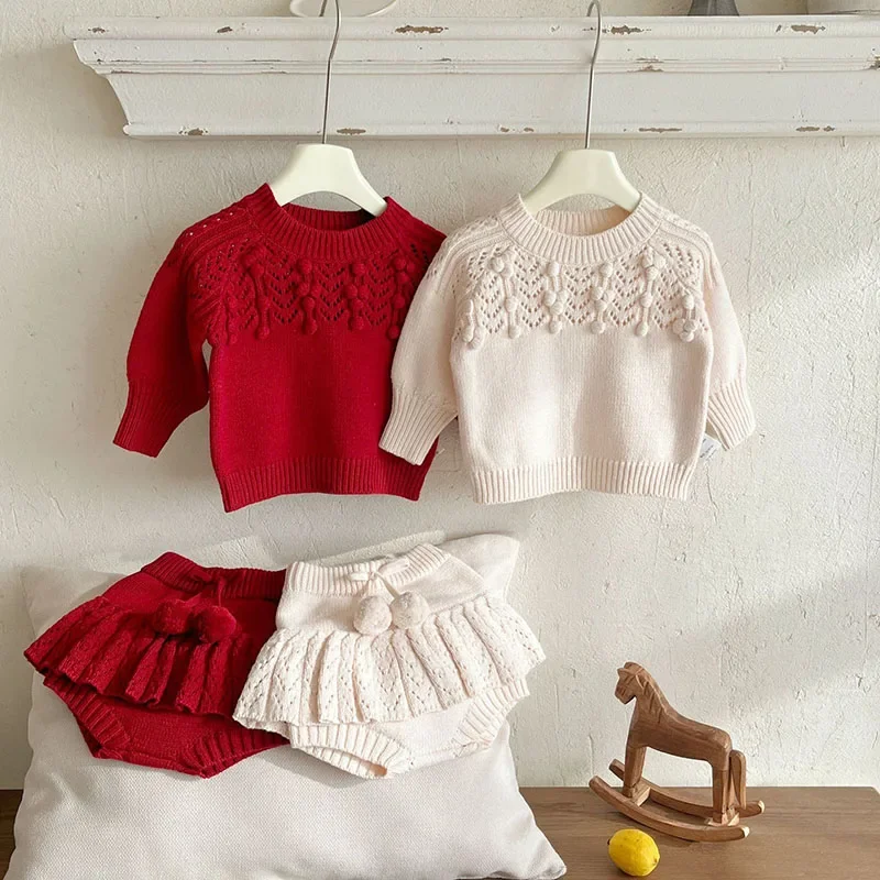 Winter Baby Girls Knitted Sweater