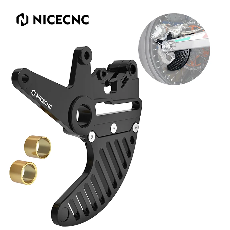 Per Ktm Exc 300 2024 Staffa Doppia Pinza Posteriore Stunt Brake Disc Guard Per Ktm 150-500 250 350 Exc Excf Xcw Xcf-W Xw-F 2004-2024