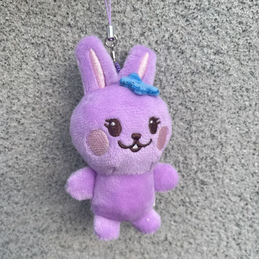 Wholesale 15pcs/lot 10cm RED VELVET 10th Anniversary Plush Keyrings joy stuffed Doll Keychain Bag Pendant Gifts 3