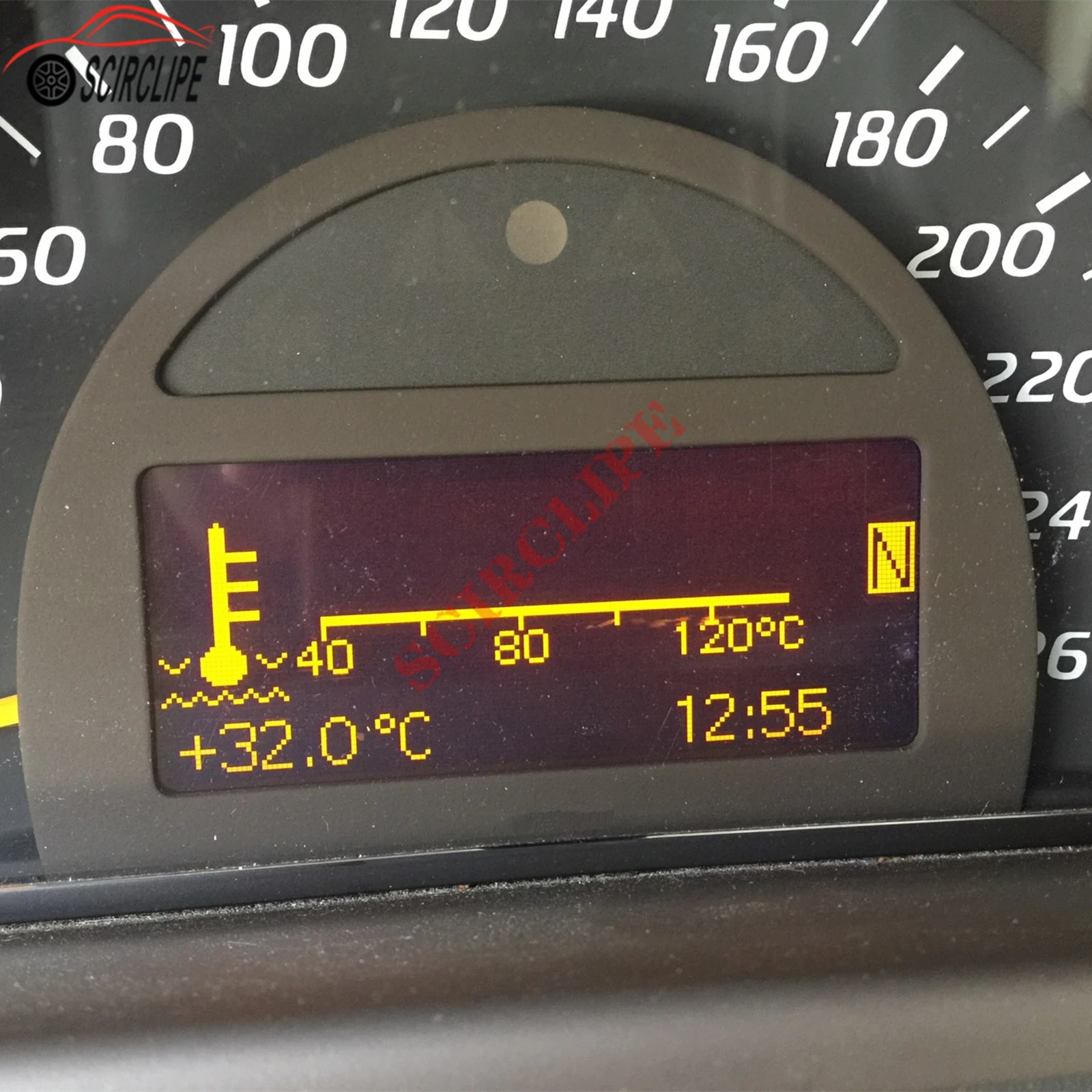 계기판 대시보드 LCD 디스플레이 화면 픽셀 수리, 메르세데스 벤츠 W203 C 클래스 2000-2004, W463 G 클래스 2002-2007