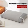 Buckwheat Pillow Sobakawa Traditional Buckwheat Standard Size Pillow Adjustable Buckwheat Hull Pillow 55x35x8 for Side Sleepers 1