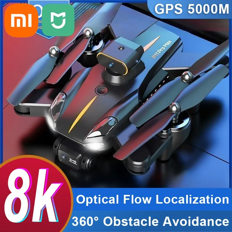 Xiaomi Mijia P11S Drone 8K Camera 360 Evitamento Ostacoli Mini Fotografia Aerea Elicottero Quadcopter Pieghevole Professionale