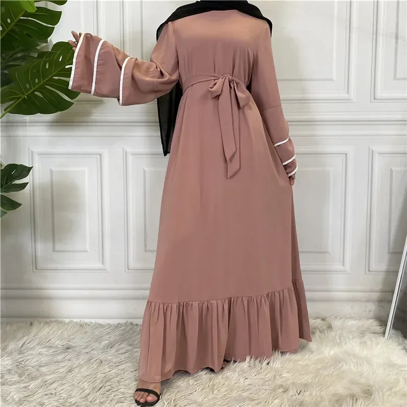 Eid Abaya Dubai Kaftan Robe Femme Musulmane Turkey Islamic Clothing Muslim Abayas for Women Hijab Dress Caftan Moroccan Vestidos