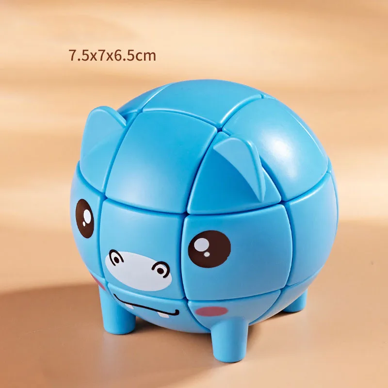 Puzzle children's cartoon animal educational toy boys and girls gift prizes Christmas