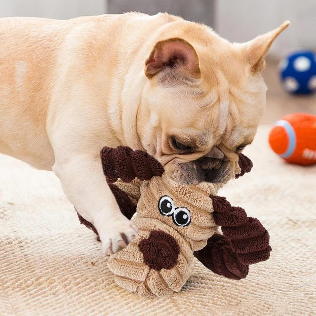 Dog Toys For Aggressive Chewers 2-8 Years Old - Squeaky Dog Toys