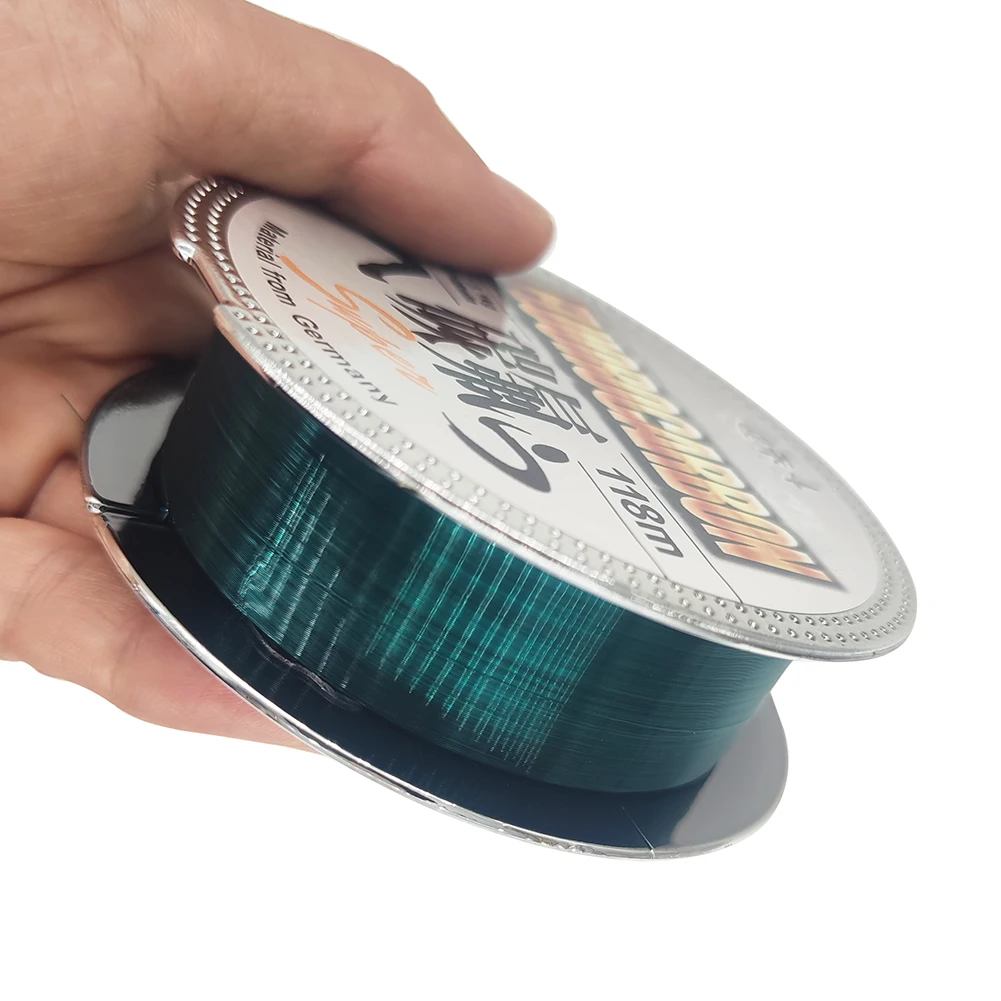 

1-piece 118M Nylon Fishing Line Fluorocarbon Coated Saltwater Monofilament Fishing Line Carbon Fiber Leader Line