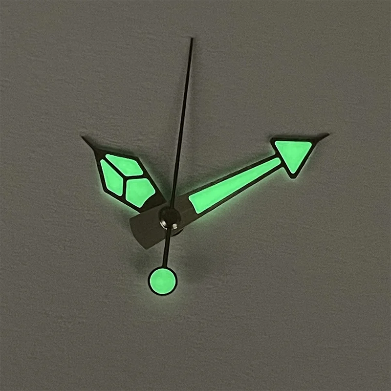 Watch Modified Watch Needle Super c3 Green Luminous Flat Top Second Hand NH35/4R Movement
