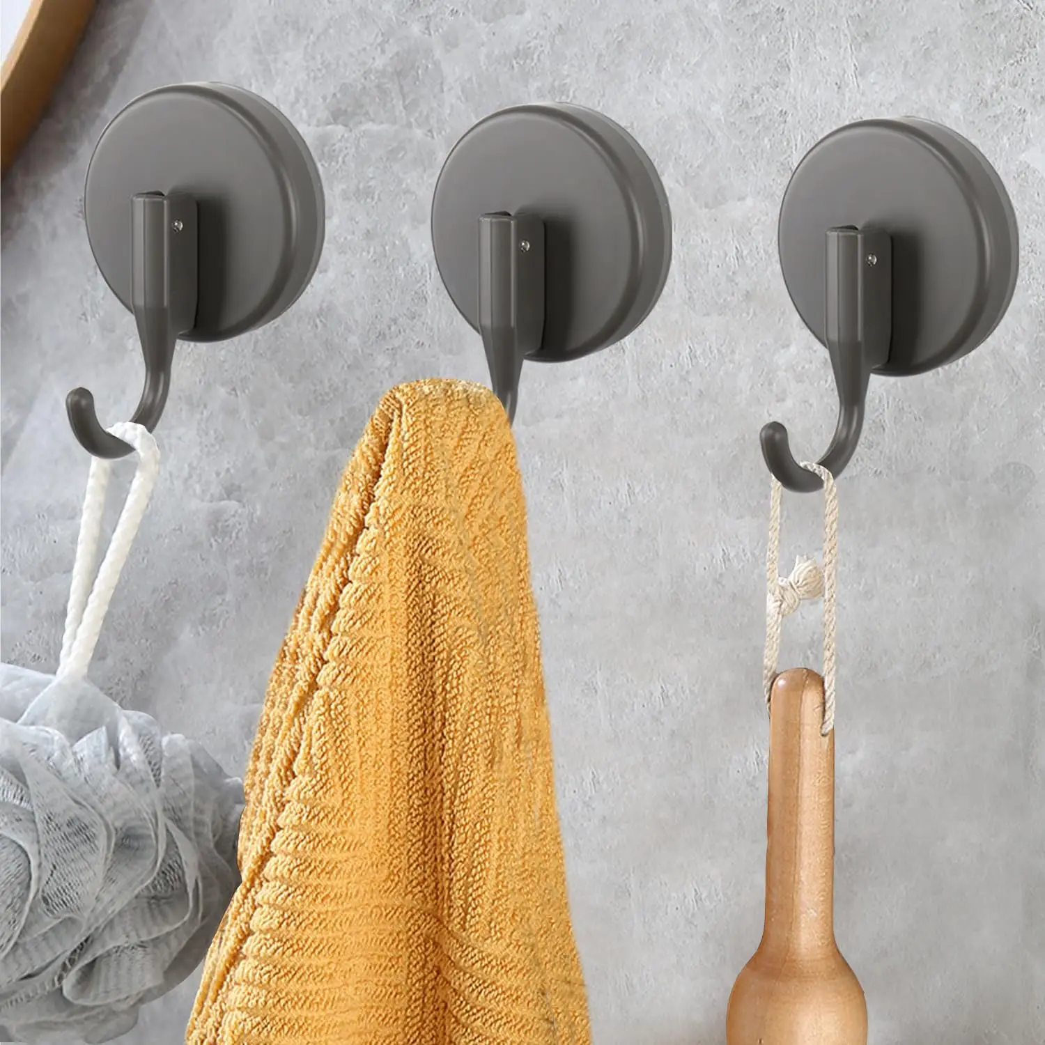 Punch-Free Suction Cup Hooks 2