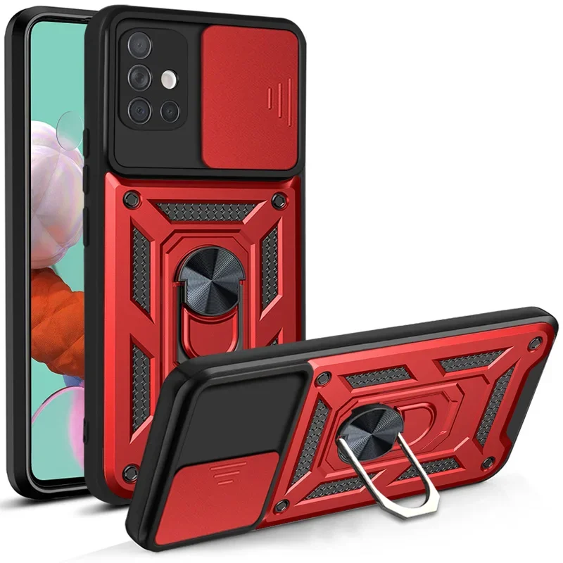 Durable Armor Phone Case with Holder Attachment