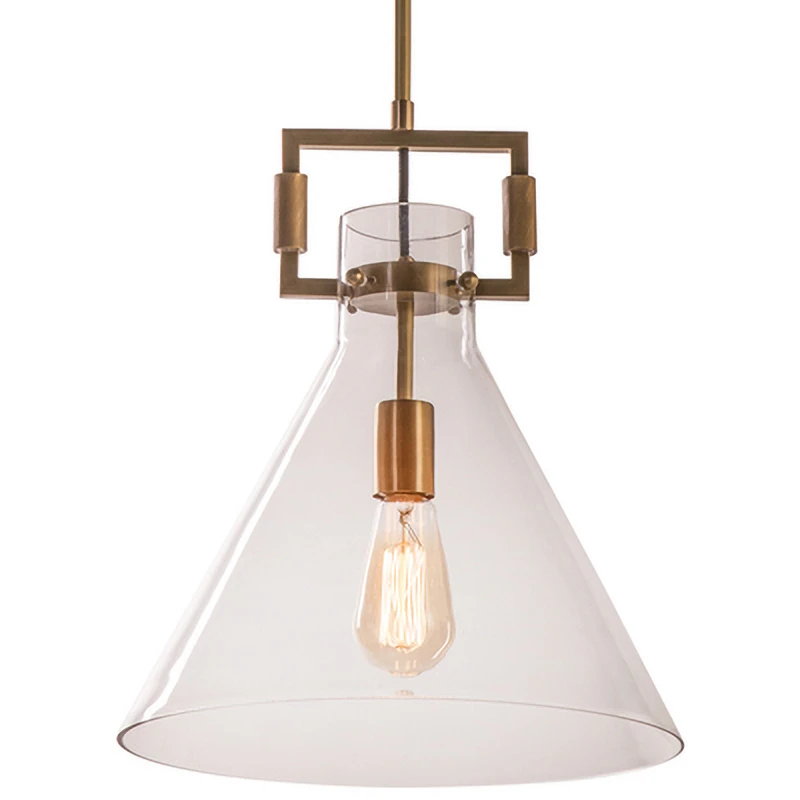 

Modern Nordic simple copper energy-saving LED Pendant Lights luxury bedside hanging lamp for bedroom bar restaurant living room