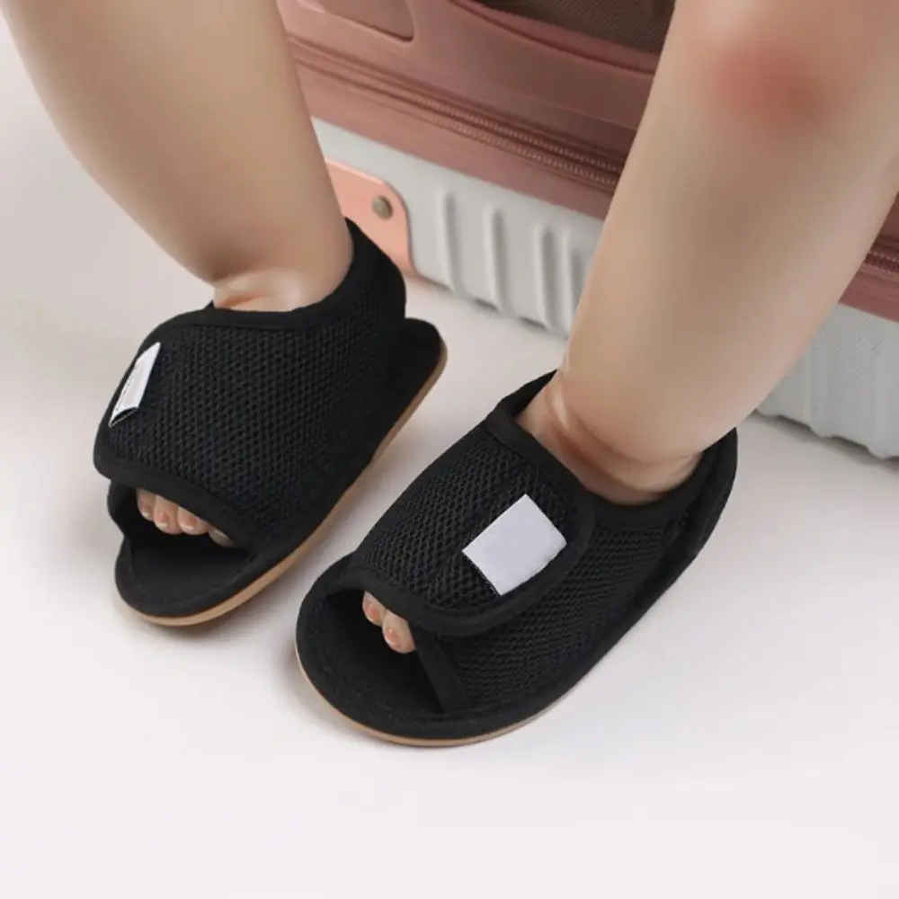 Soft Bottom Rubber Sole Baby Sandals Breathable Soft Sole Summer Sandals Multiple Colors Lightweight First Walker Shoes Newborn