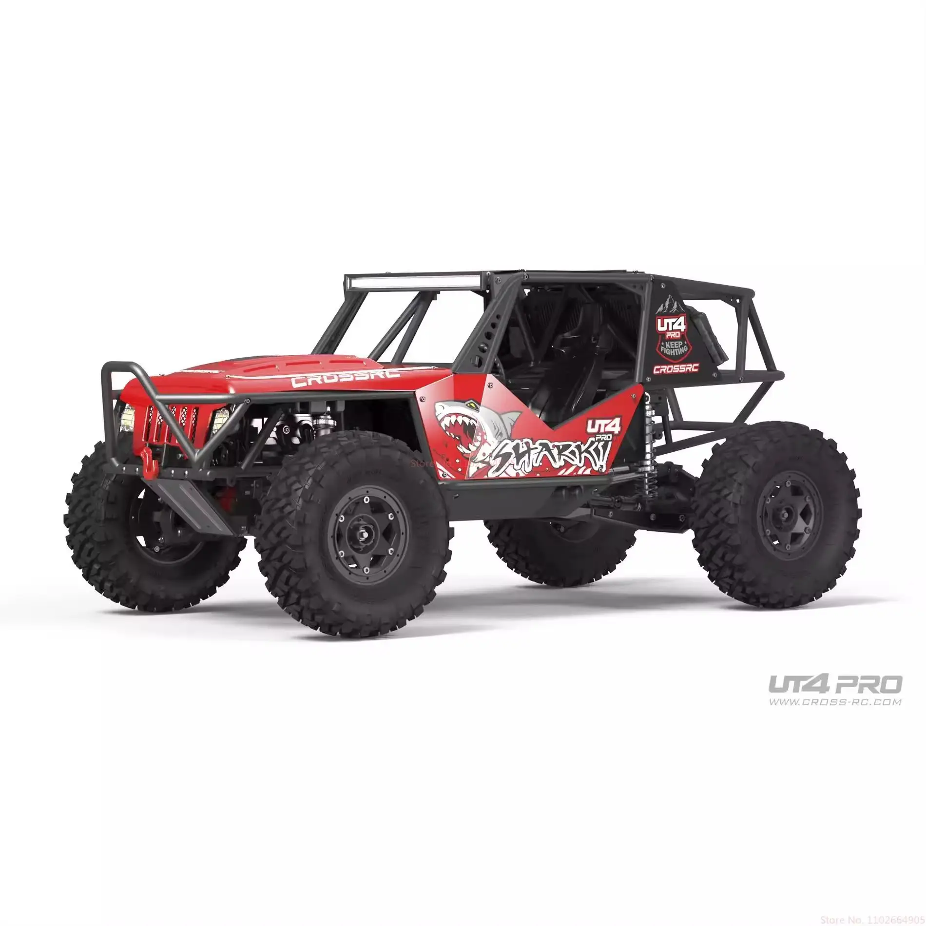 Crossrc Ut4 Pro 1/7 Remote-Controlled Electric Climbing Car High-Speed Off-Road Vehicle Adult Rc Simulation Model Car 6