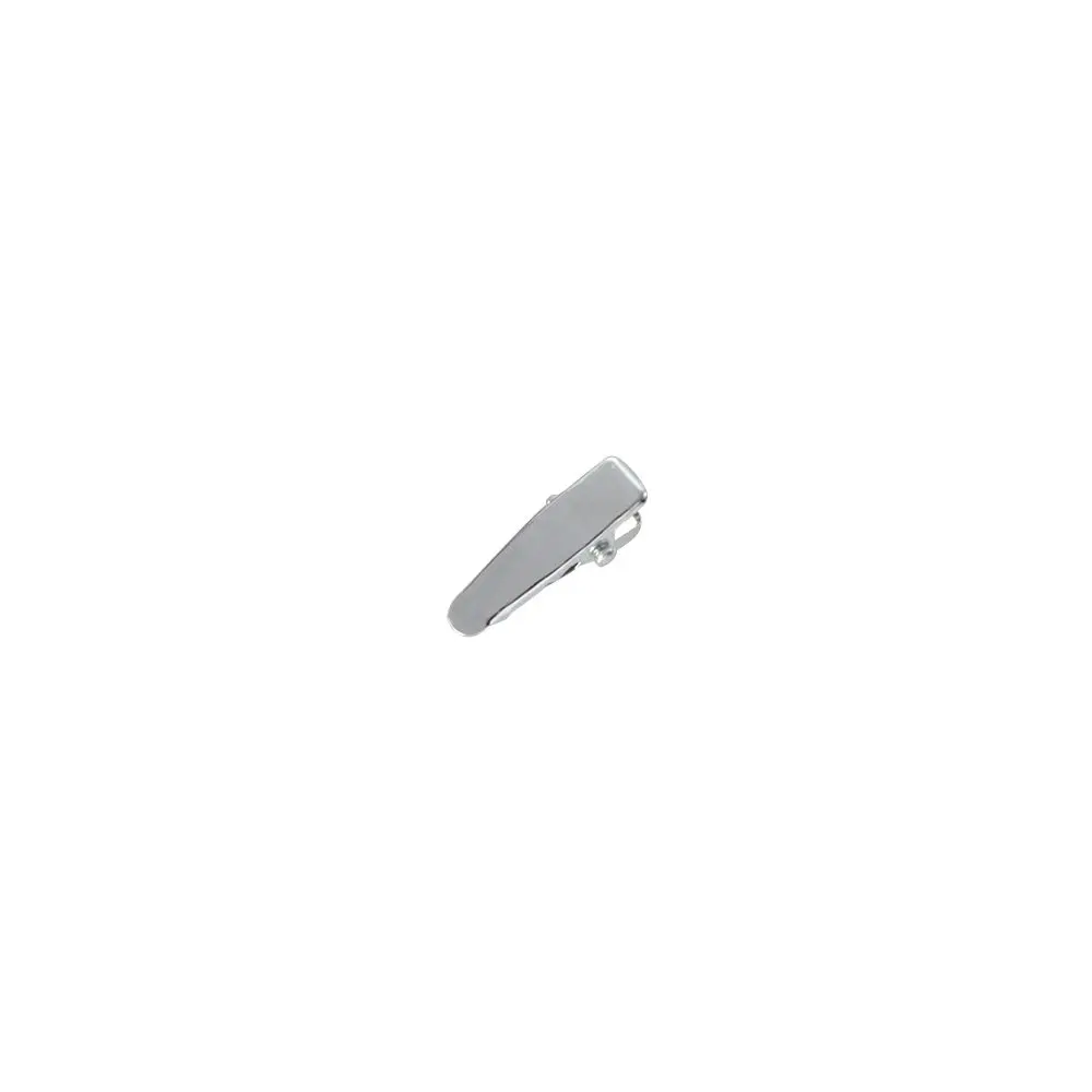 Presilhas de cabelo femininas portáteis prateadas com dentes, estilo jacaré, ferramentas de penteado._voghion.com