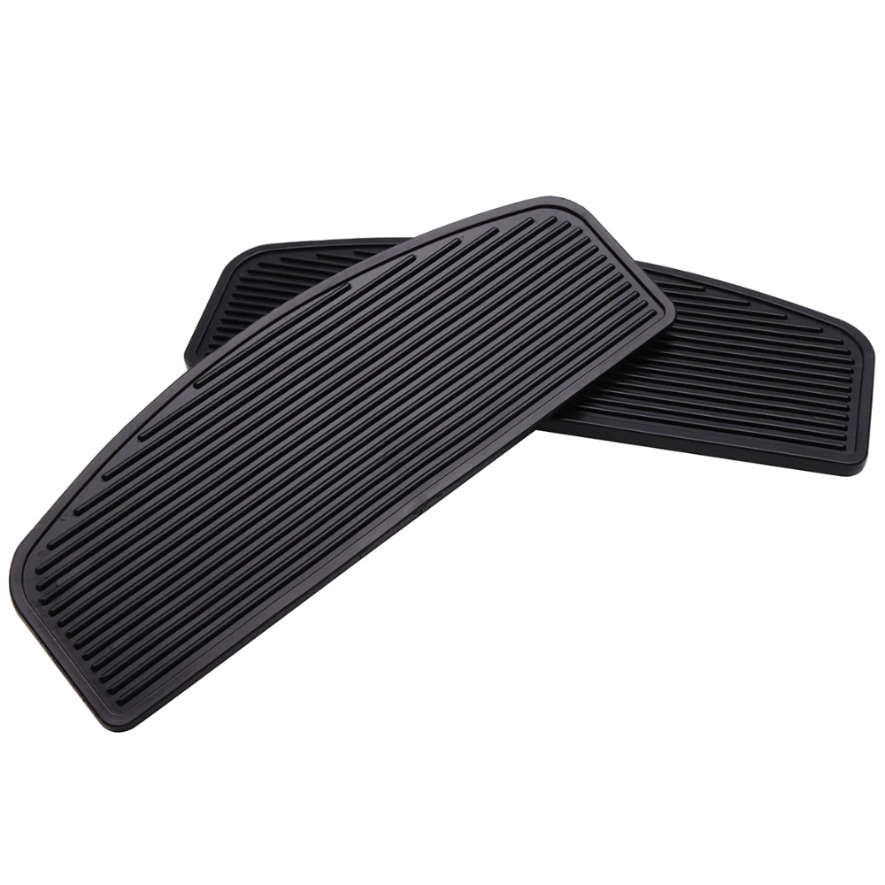 UniversalBlackMotorcycleAdjustableRearPassengerFrontFootrest