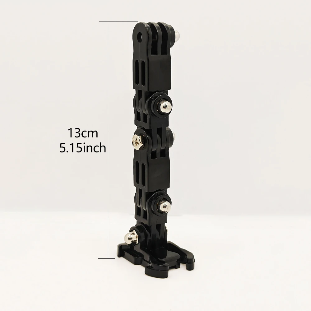 Helmet extension Holder Extended Mount GoPro for Hero 13 12 11 10 9 8 7 DJI OSMO Action insta360/SJCAM/AKASO Camera Accessories