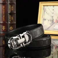 2025 Hot Selling Men's Belt – Genuine Leather Automatic Buckle, Luxury High Quality Waistband for Business & Casual Wear