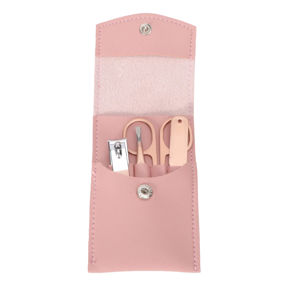 1세트 스테인레스 스틸 손톱깎이 세트 프리미엄 네일 커터 키트 가정용 여행용 매니큐어 파일 눈썹 족집게 미용 가위 포함